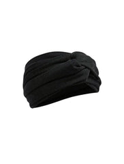 Josie Black Satin Headband