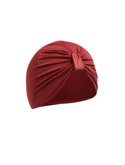 Noor Red Ochre Satin Headband
