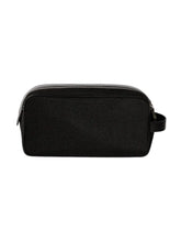 Joe Natural Cotton and Leather Black Clutch