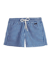 Charlie Blue Mirage Boys' Quick-Dry Swim Shorts