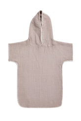 Piccolo Red Ochre Kids Hooded Poncho Towel