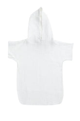 Piccolo Kids Hooded Poncho Towel - White