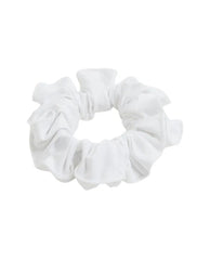 Peggy White Scrunchie