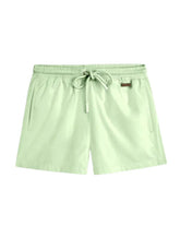 Charlie Mint Green Kids Quick-Dry Swim Shorts