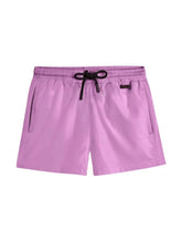 Charlie Lilac Quick-Dry Swim Shorts for Kids