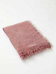 Ibiza Red Ochre/Ecru Towel