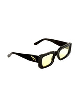 Marche Black and Yellow Sunglasses