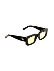 Marche Black and Yellow Sunglasses