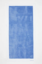 Monaco Blue/White Towel
