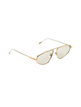 Sting Green Rose Gold Sunglasses
