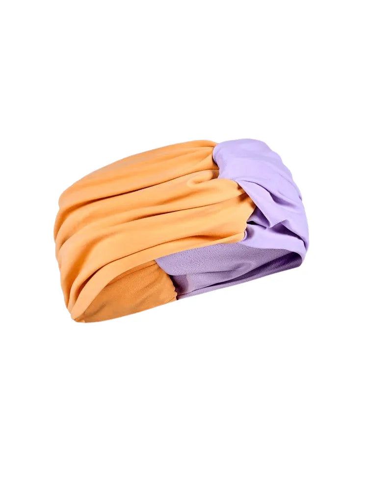 Josie Headband in Lilac and Orange