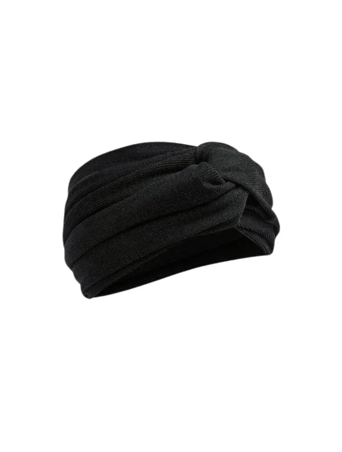 Josie Shiny Black Headband