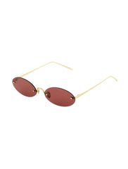 Duchamp Burgundy Sunglasses