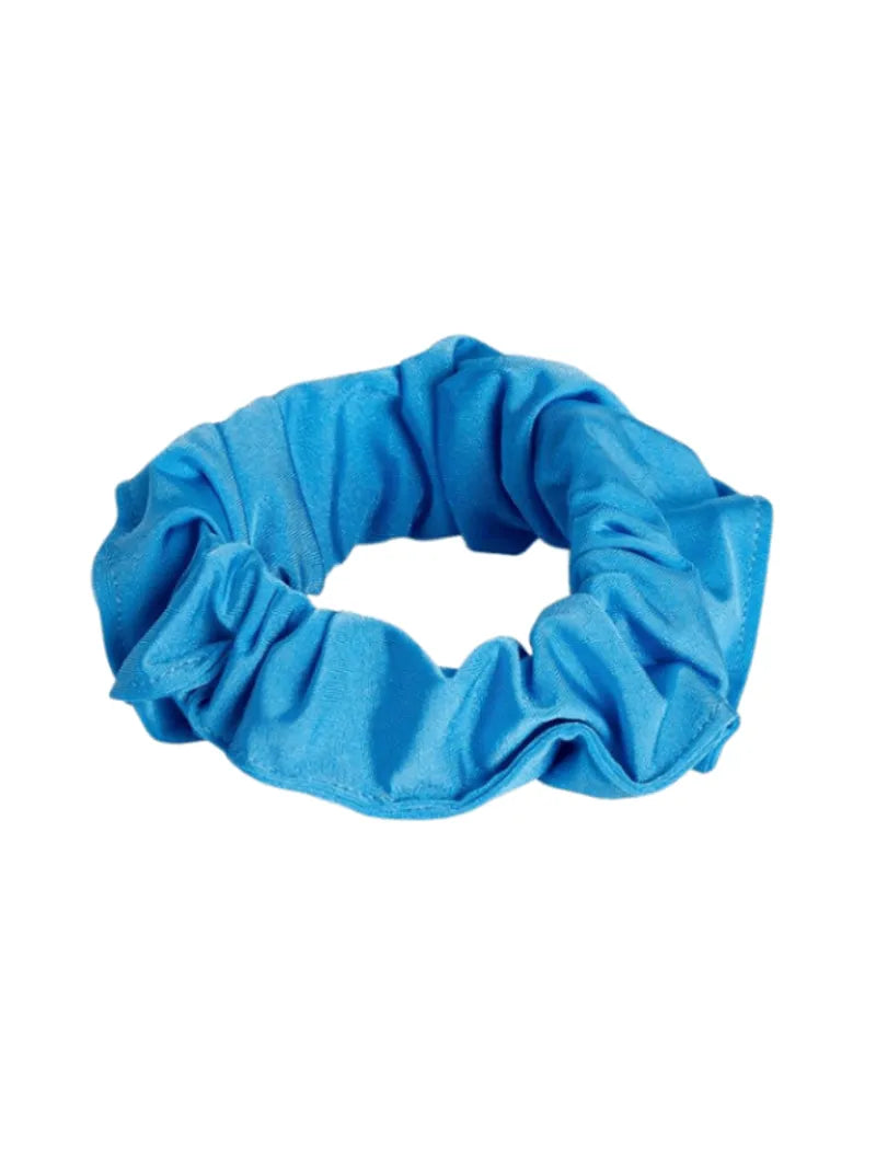Peggy Blue Scrunchie