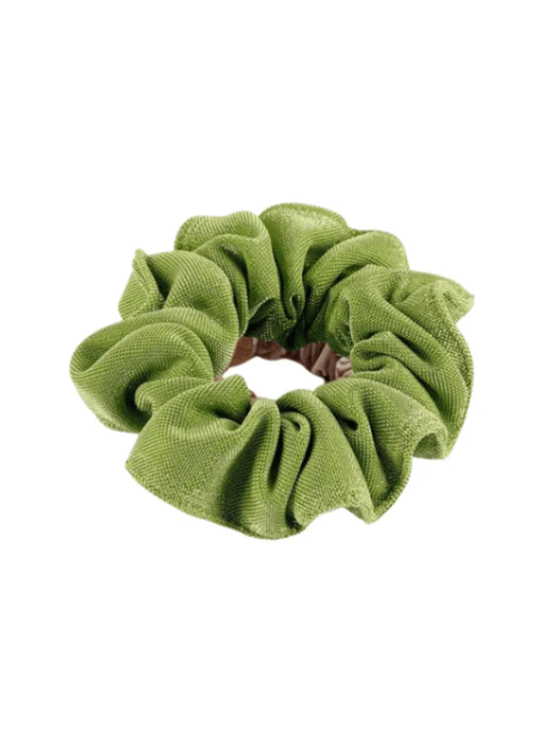 Peggy Green Scrunchie