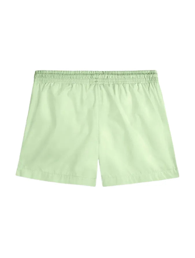 Charlie Mint Green Kids Quick-Dry Swim Shorts