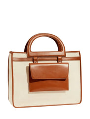 Ludovica Bag in Ecru/Nude