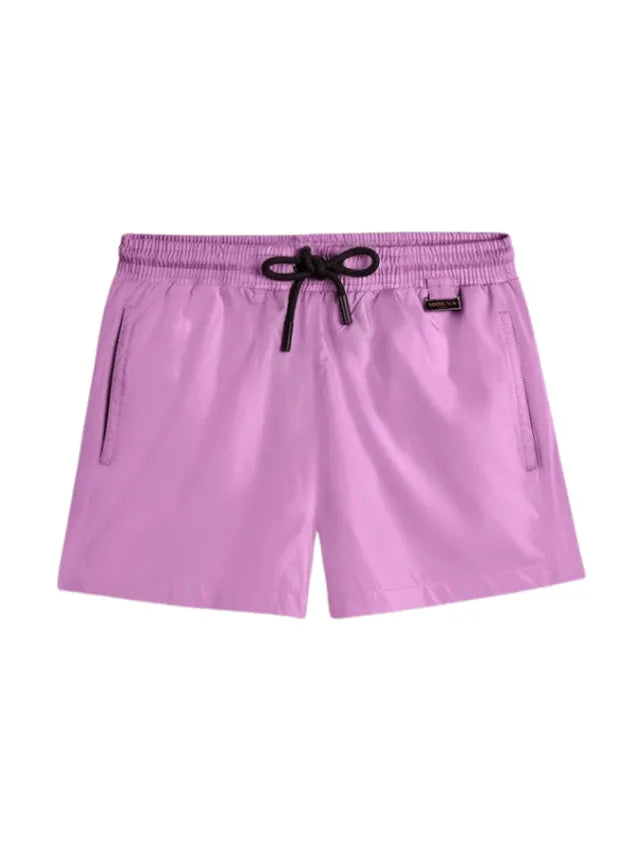 Charlie Lilac Quick-Dry Swim Shorts for Kids