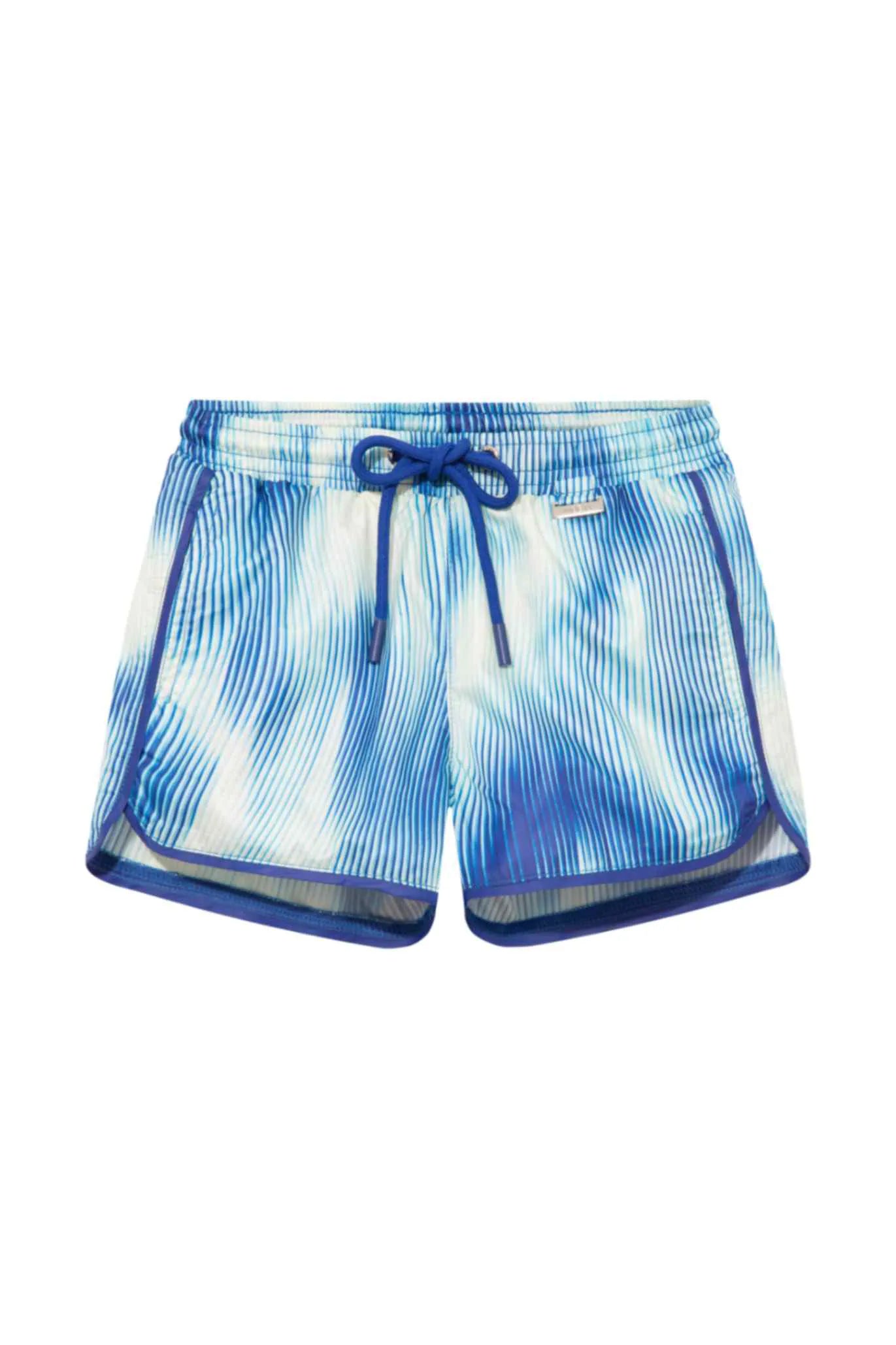 Finn Blue Optical Swim Shorts