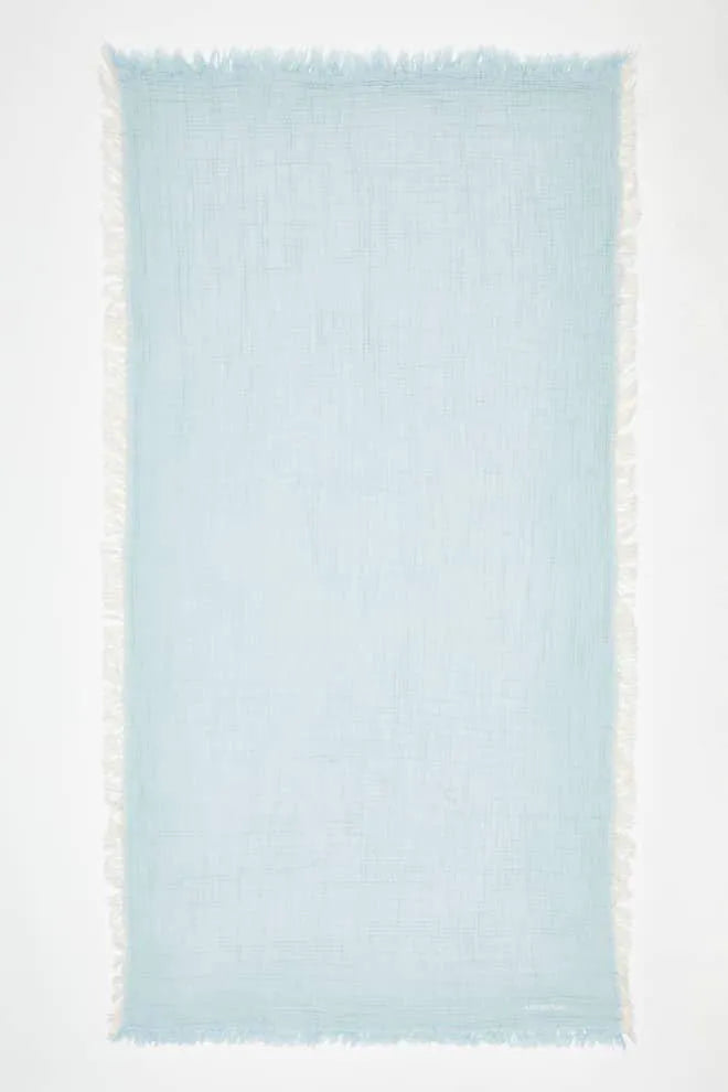 Ibiza Blue/Ecru Towel
