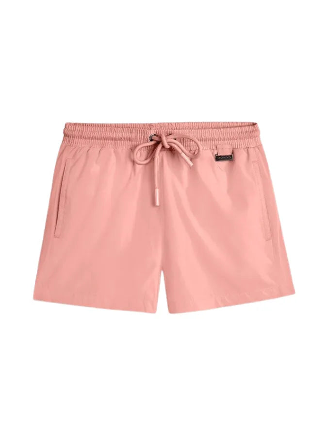 Charlie Kids Quick-Dry Swim Shorts in Old Rose