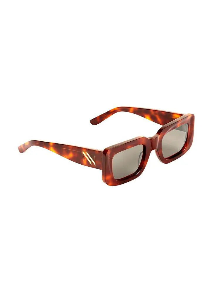 Marche Havana Green Sunglasses