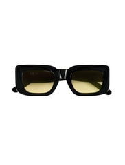Marche Black and Yellow Sunglasses
