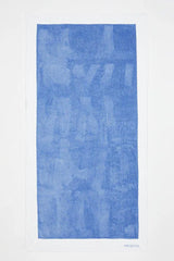 Monaco Blue/White Towel