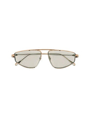 Sting Green Rose Gold Sunglasses