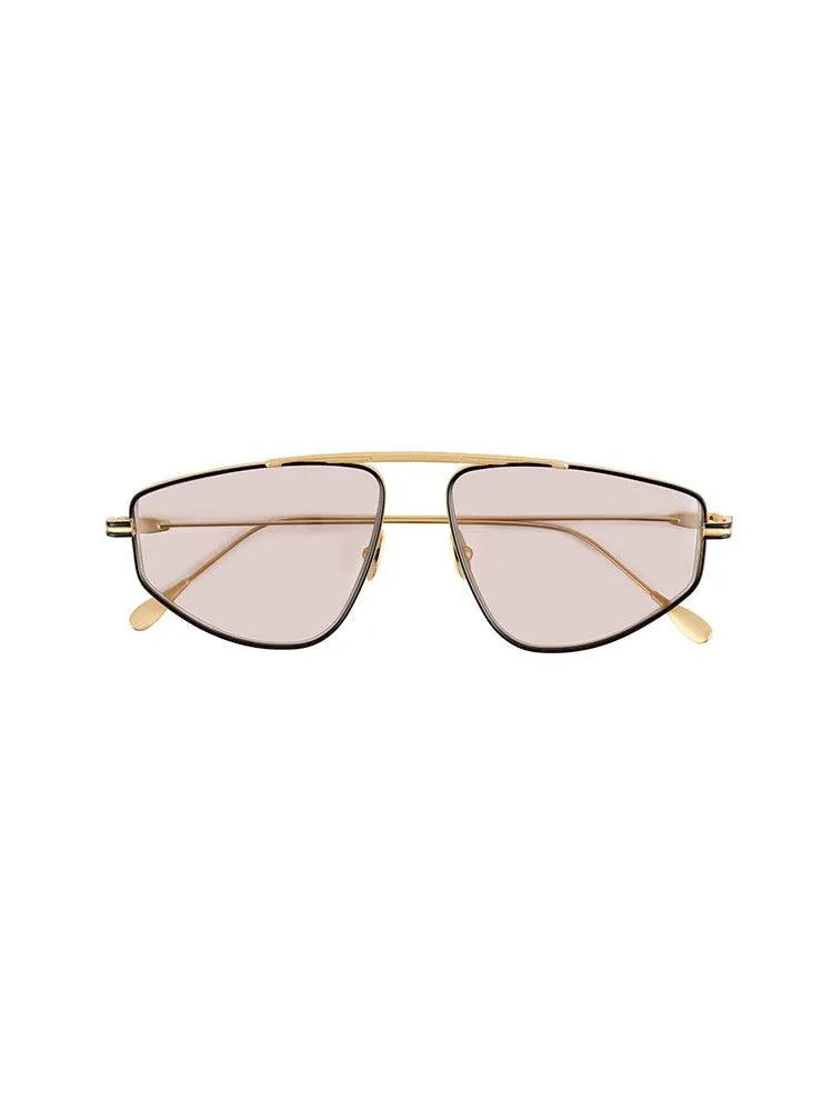 Sting Grey Matte Gold Sunglasses